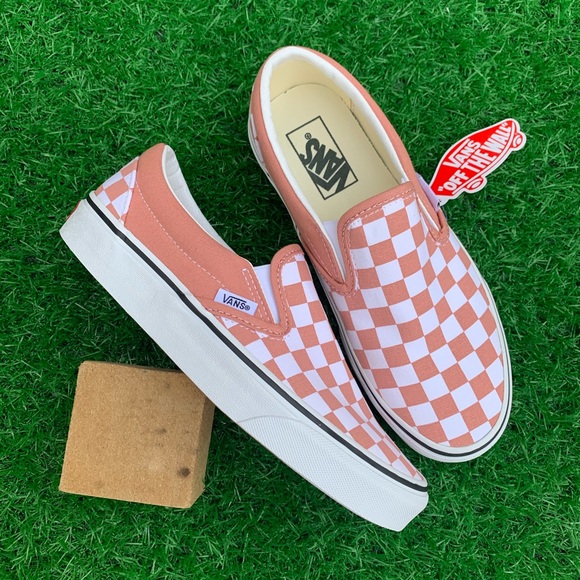 Vans Shoes - Vans Classic Checkerboard Slip Ons